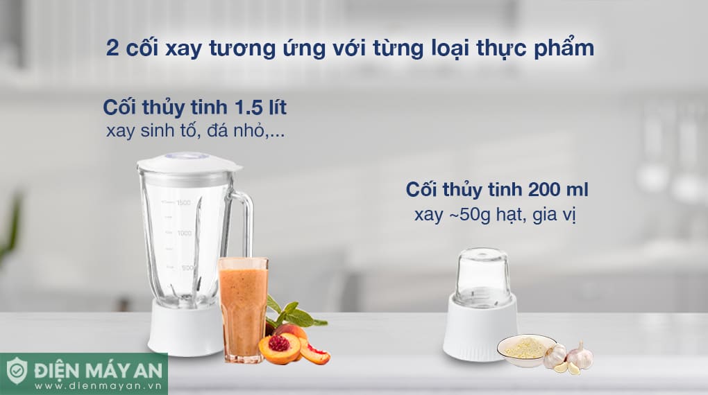 Máy xay sinh tố đa năng Panasonic MX-MG5351WRA